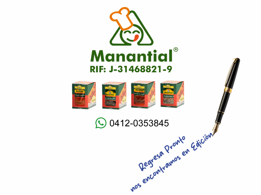 CONDIMENTOS MANANTIAL